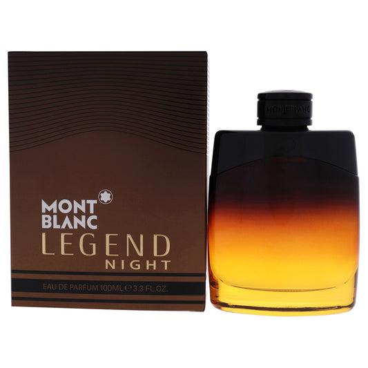 Legend Night by Mont Blanc for Men - 3.3 oz EDP Spray