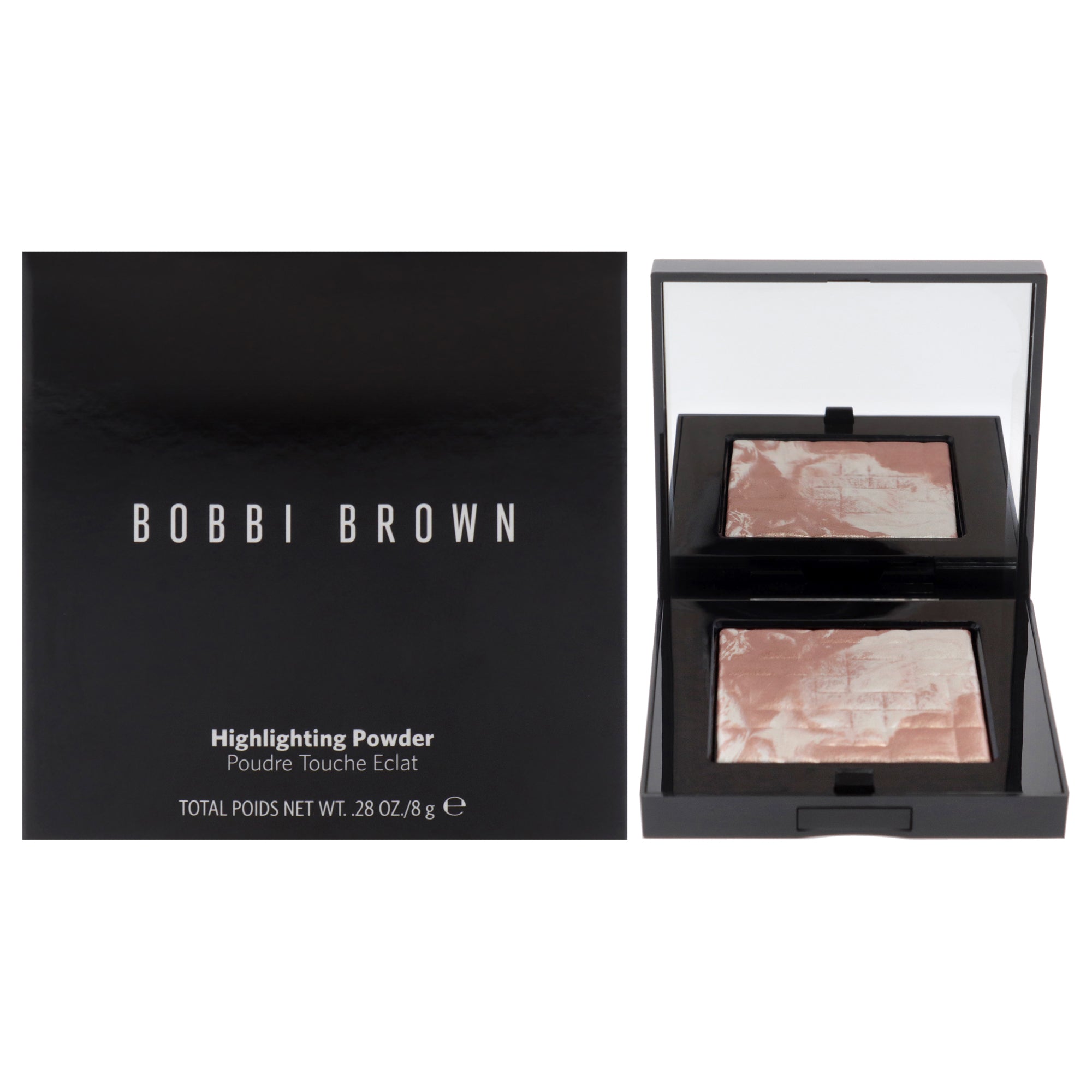 Highlighting Powder - Pink Glow by Bobbi Brown for Women - 0.28 oz Highlighter