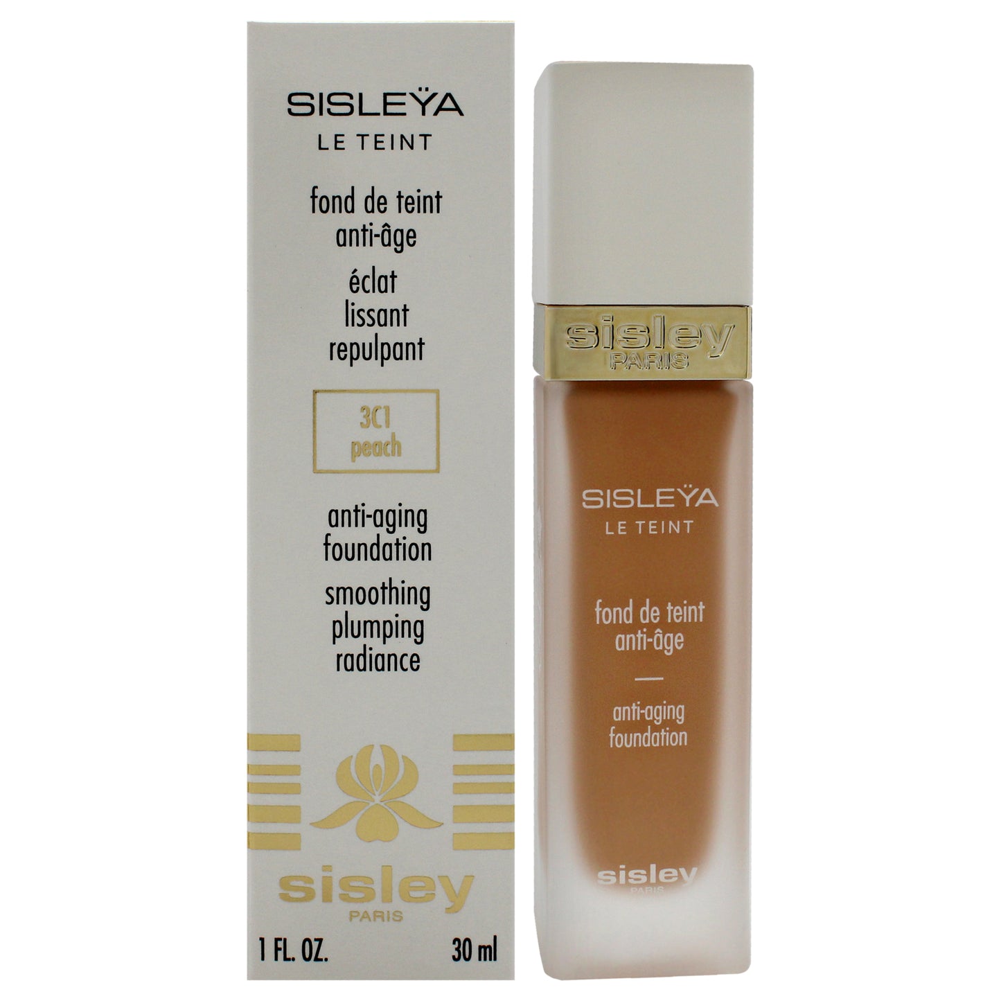 Sisleya Le Teint Anti Aging Foundation - 3R Peach by Sisley for Women - 1 oz Foundation