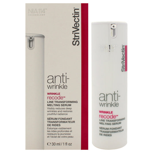 Anti-Wrinkle Recode Line Transforming Melting Serum by StriVectin for Women - 1 oz Serum