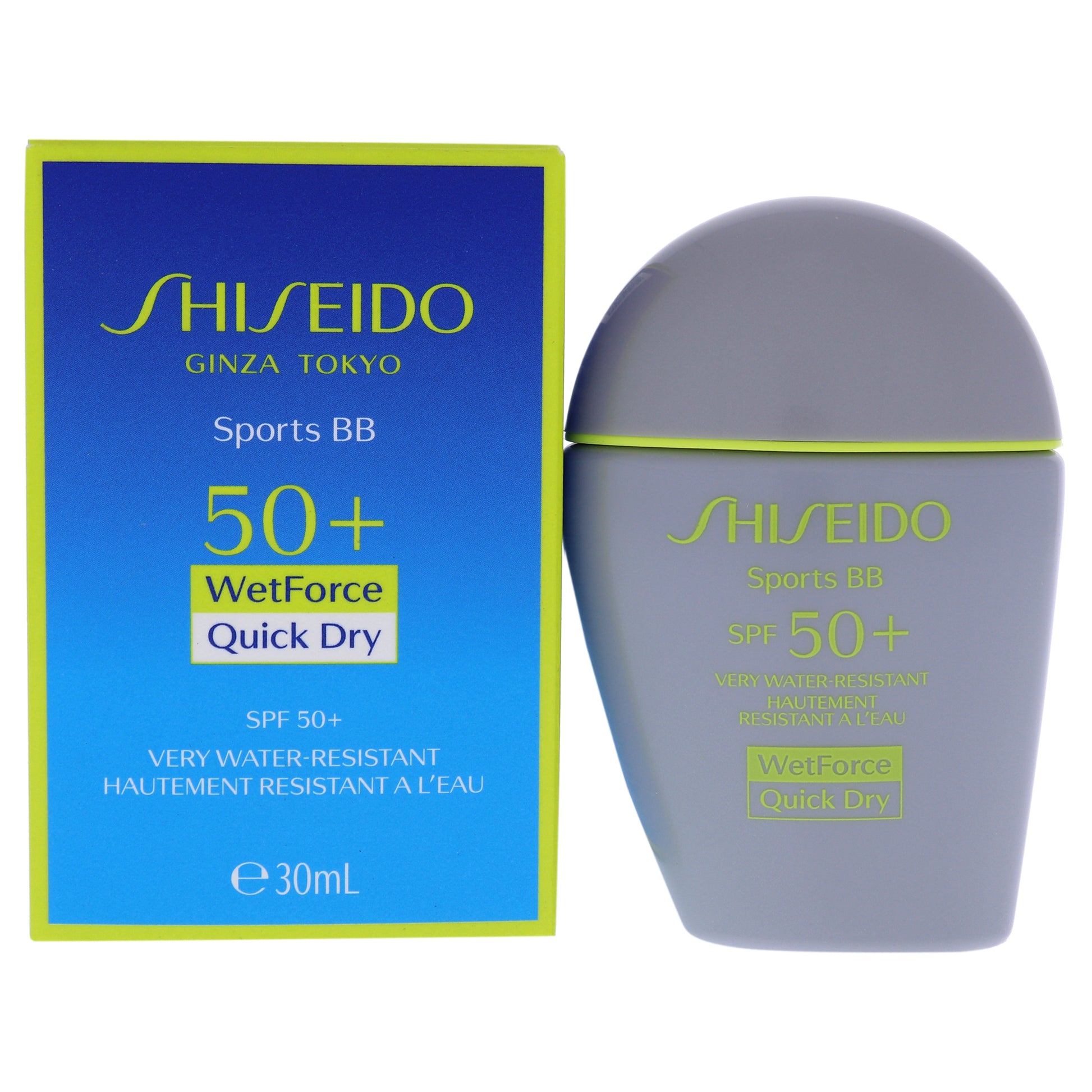 Sports BB WetForce SPF 50 - Medium by Shiseido for Unisex - 1 oz Sunscreen