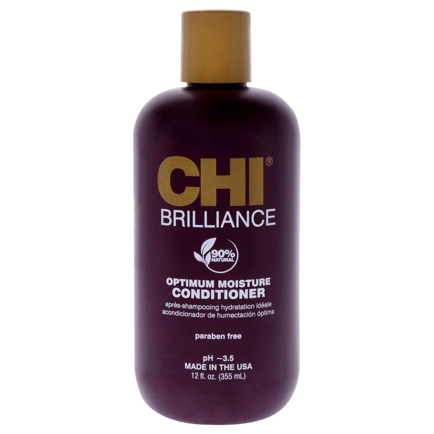 Deep Brilliance Optimum Moisture Conditioner by CHI for Unisex - 12 oz Conditioner
