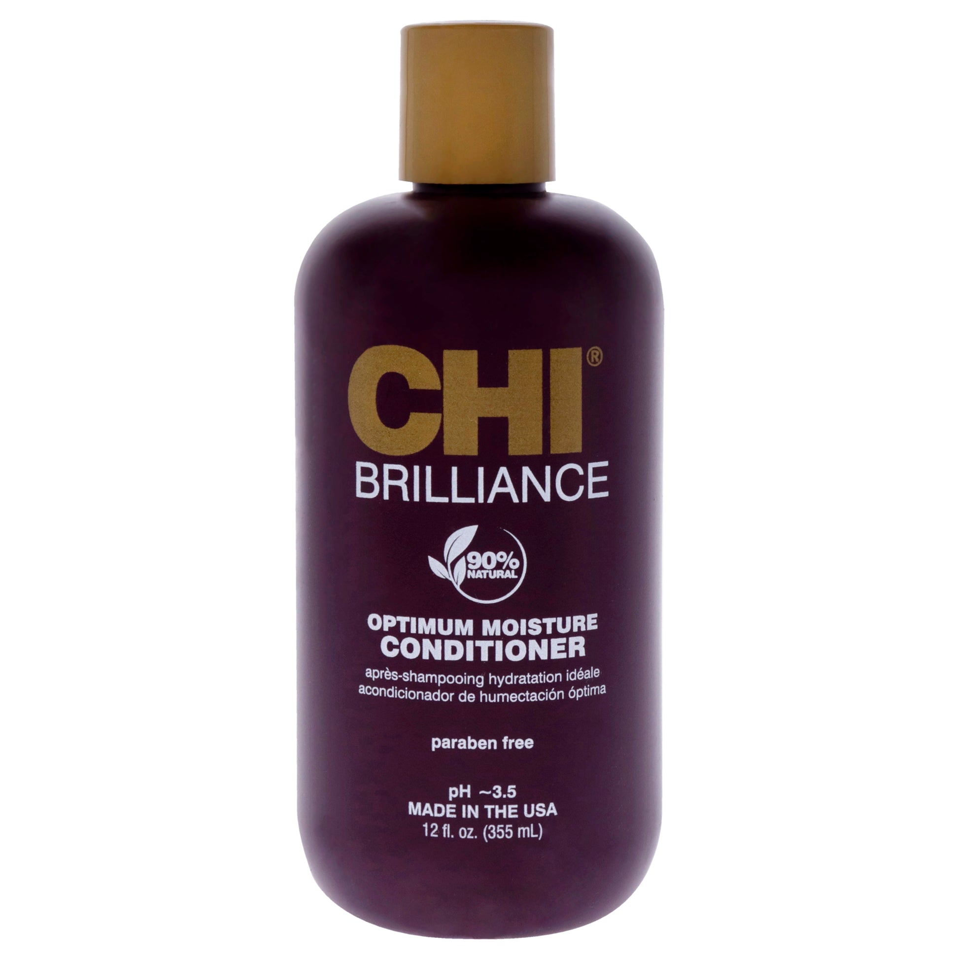 Deep Brilliance Optimum Moisture Conditioner by CHI for Unisex - 12 oz Conditioner