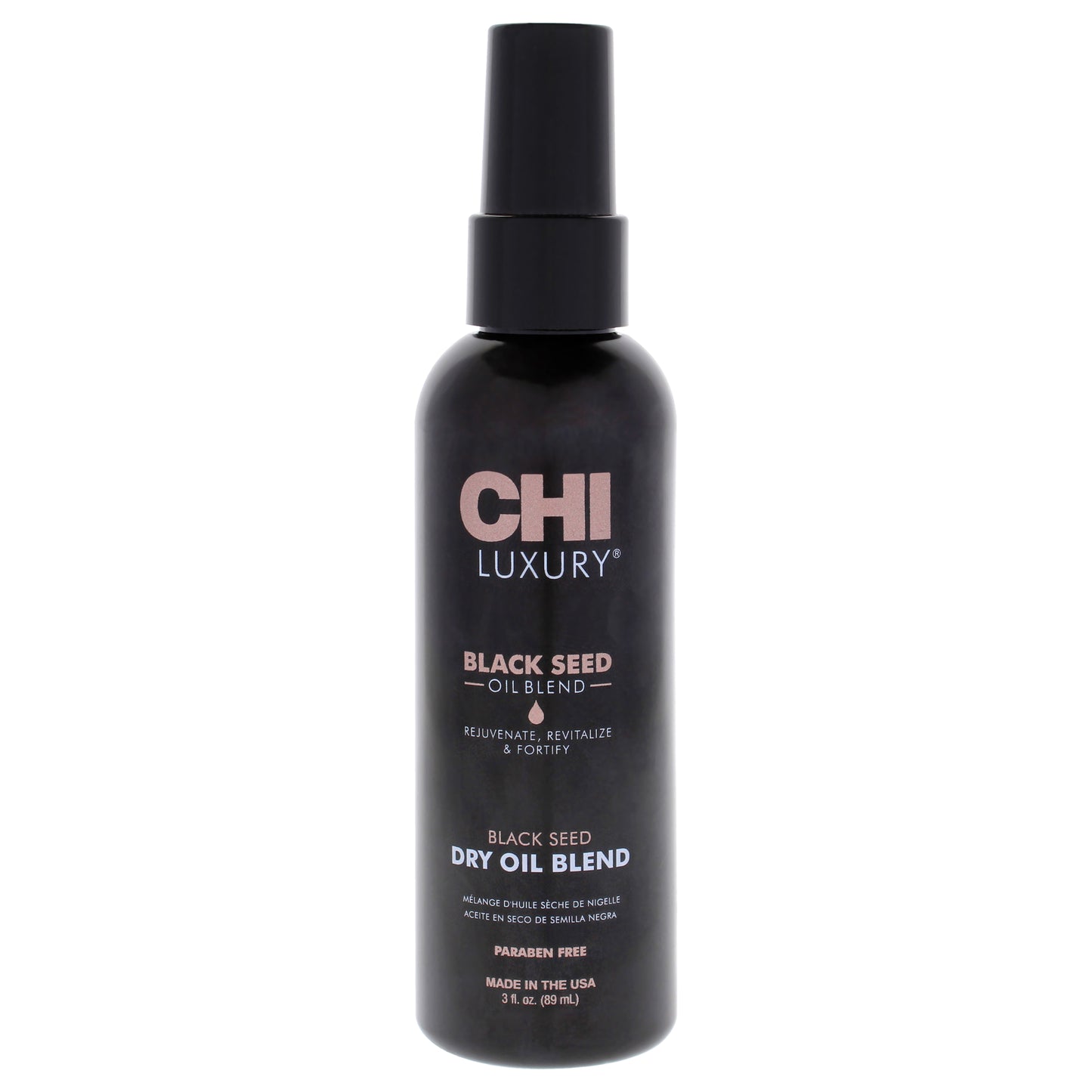 Luxury Black Seed Dry Oil by CHI for Unisex - 3 oz Oil