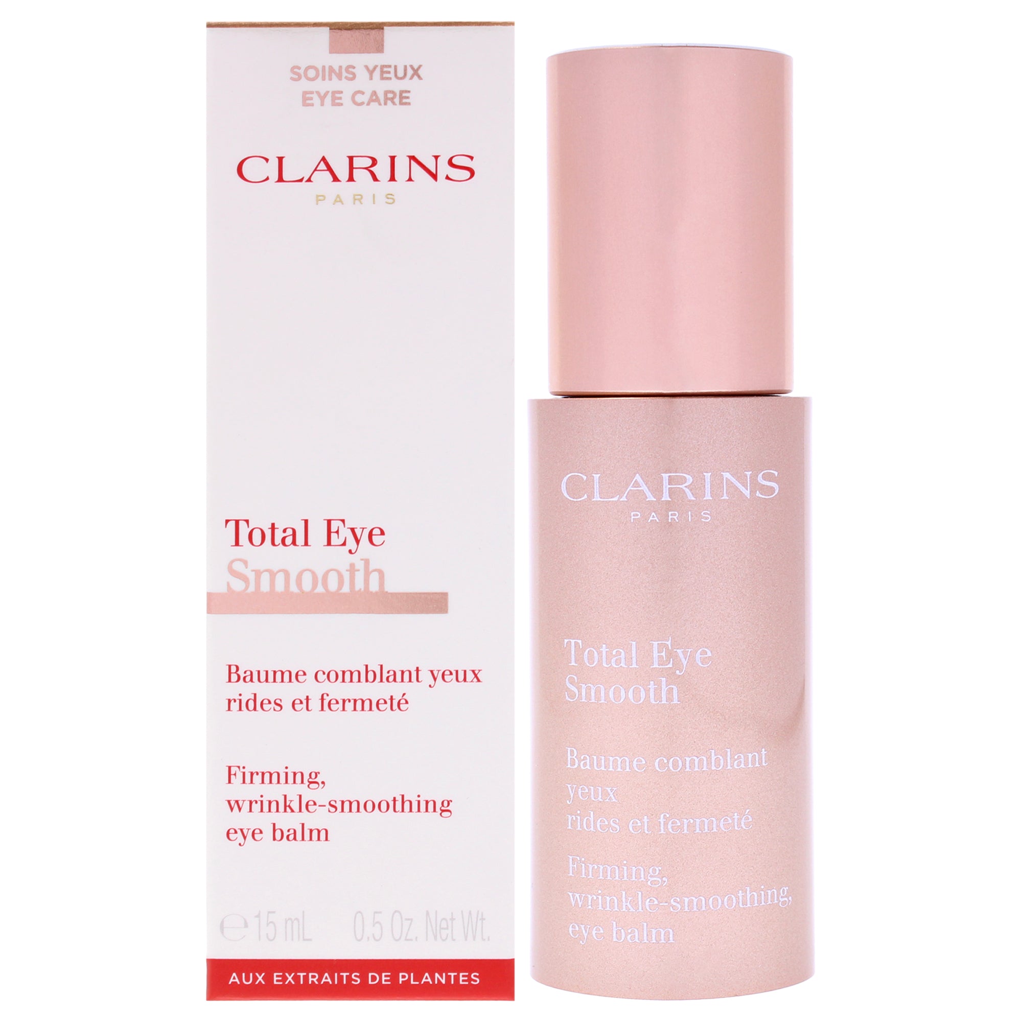 Total Eye Smooth Eye Balm by Clarins for Unisex - 0.5 oz Balm
