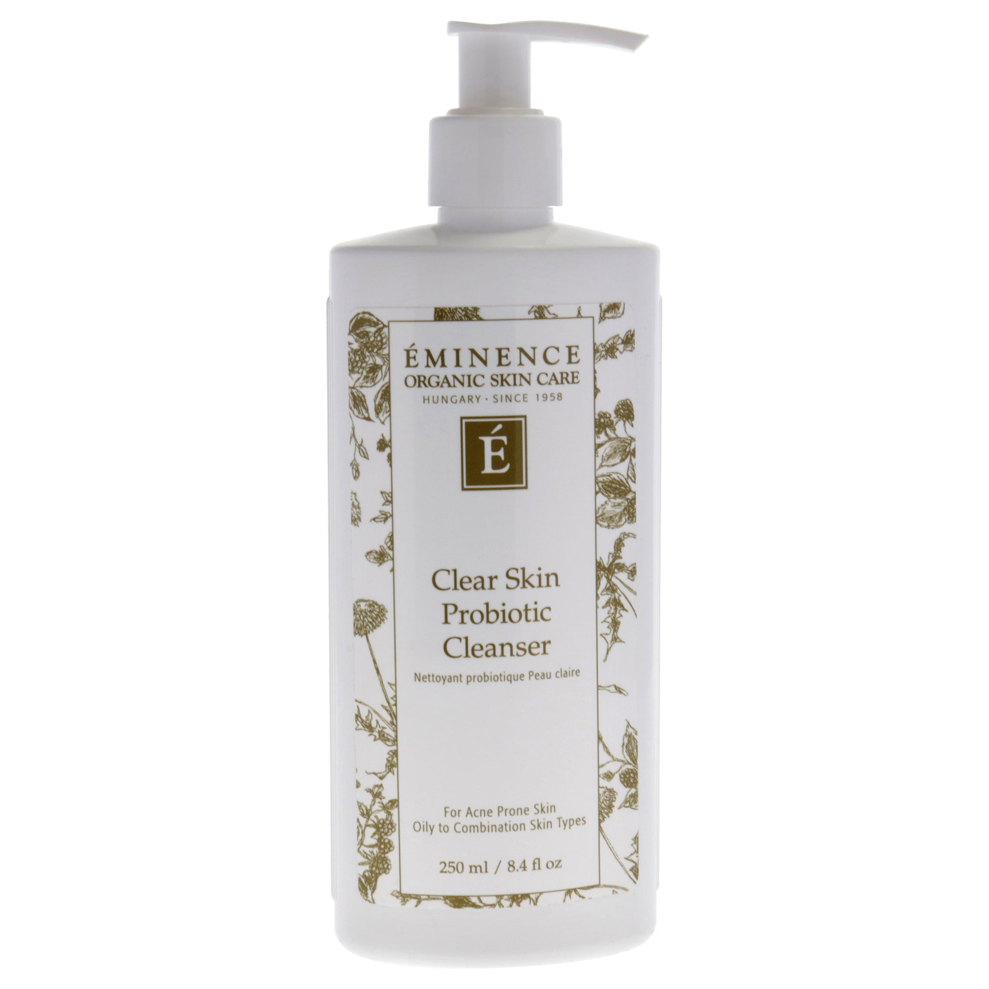 Clear Skin Probiotic Cleanser by Eminence for Unisex - 8.4 oz Cleanser