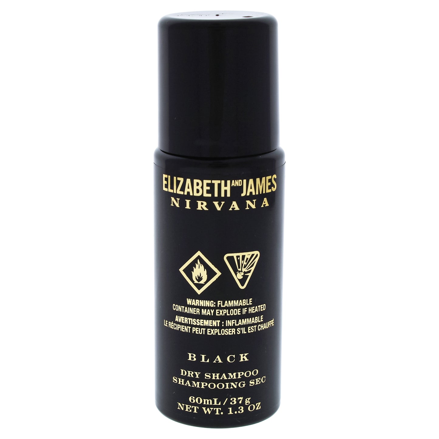 Nirvana Black Dry Shampoo by Elizabeth and James for Women - 1.3 oz Dry Shampoo