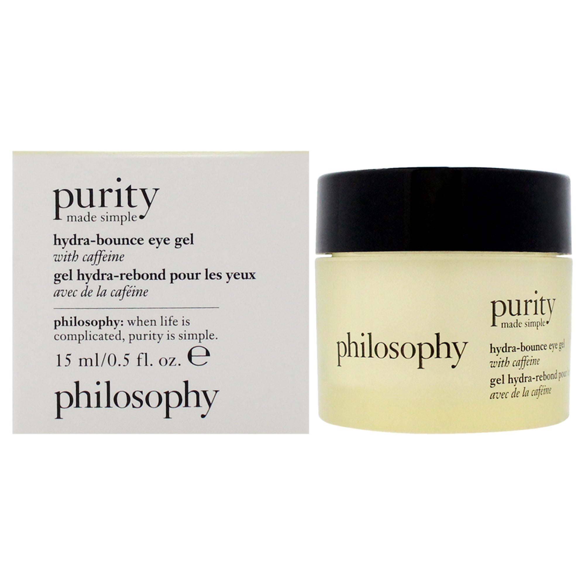 Purity Made Simple Eye Gel by Philosophy for Unisex - 0.5 oz Gel