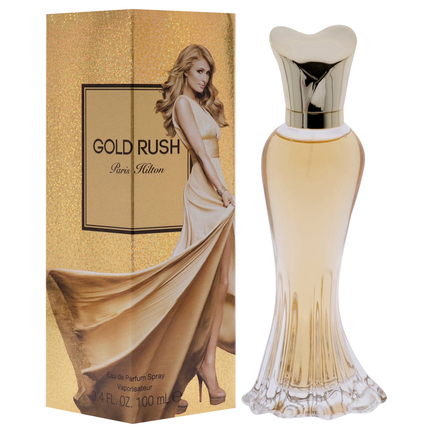 Gold Rush by Paris Hilton for Women - 3.4 oz EDP Spray