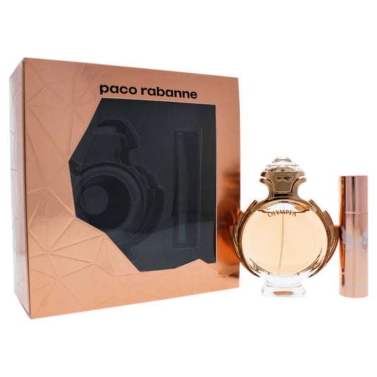 Olympea by Paco Rabanne for Women - 2 Pc Gift Set 1.7oz EDP Spray, 0.34oz EDP Spray (Mini)
