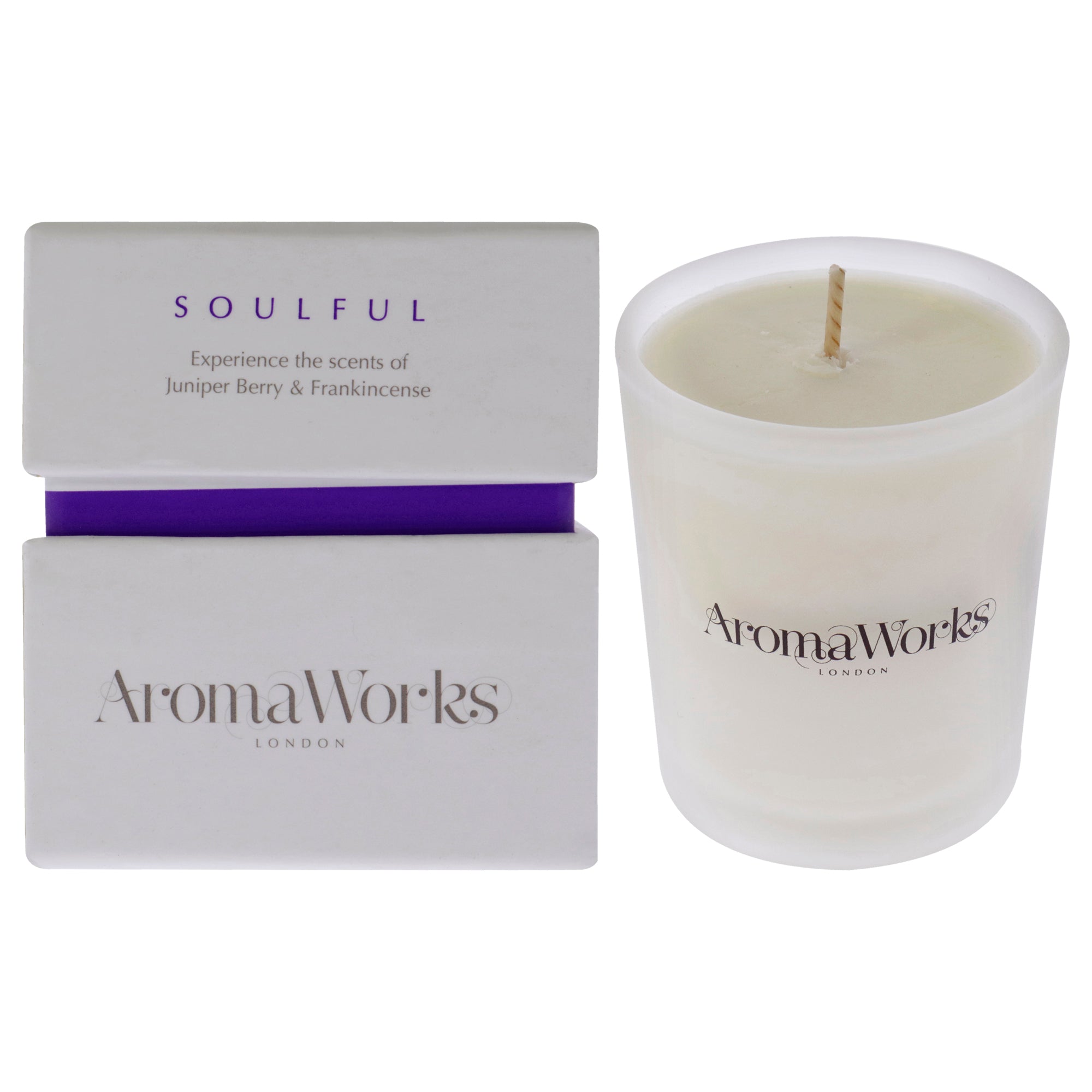 Soulful Candle Small by Aromaworks for Unisex - 2.65 oz Candle