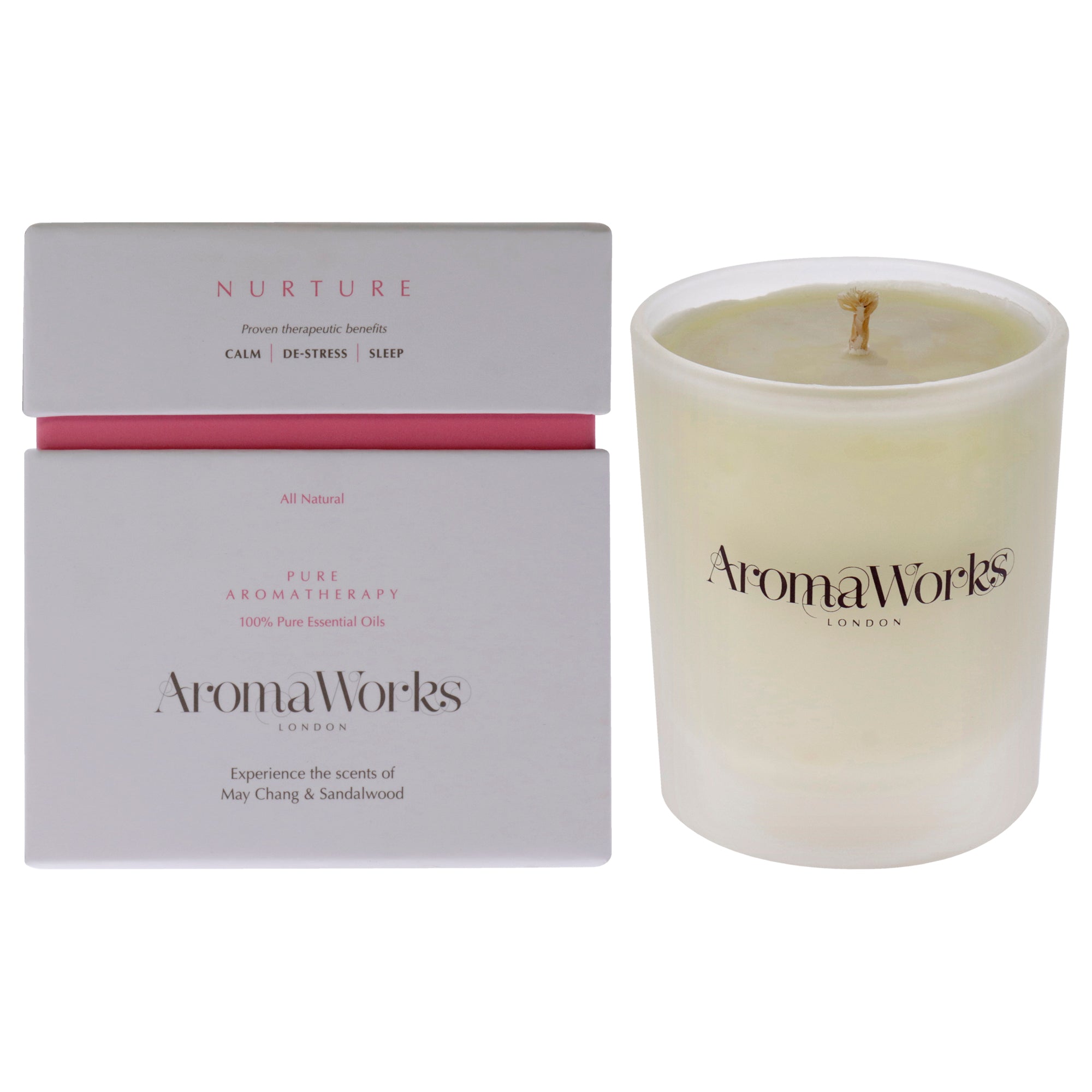 Nurture Candle by Aromaworks for Unisex - 7.76 oz Candle