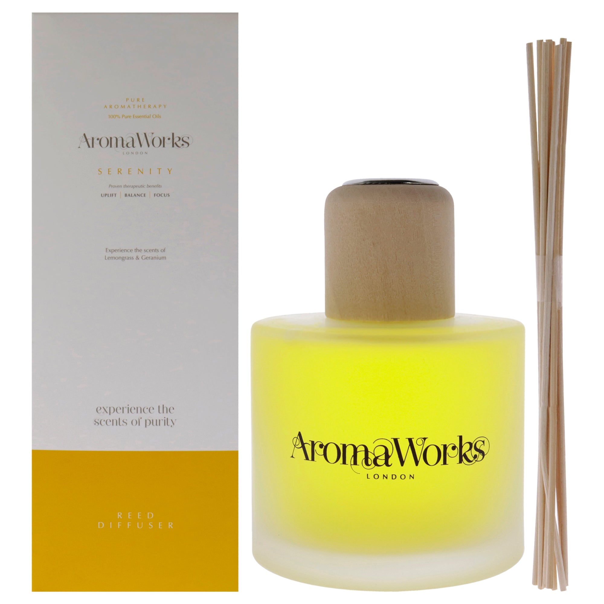 Serenity Reed Diffuser by Aromaworks for Unisex - 6.76 oz Diffusers