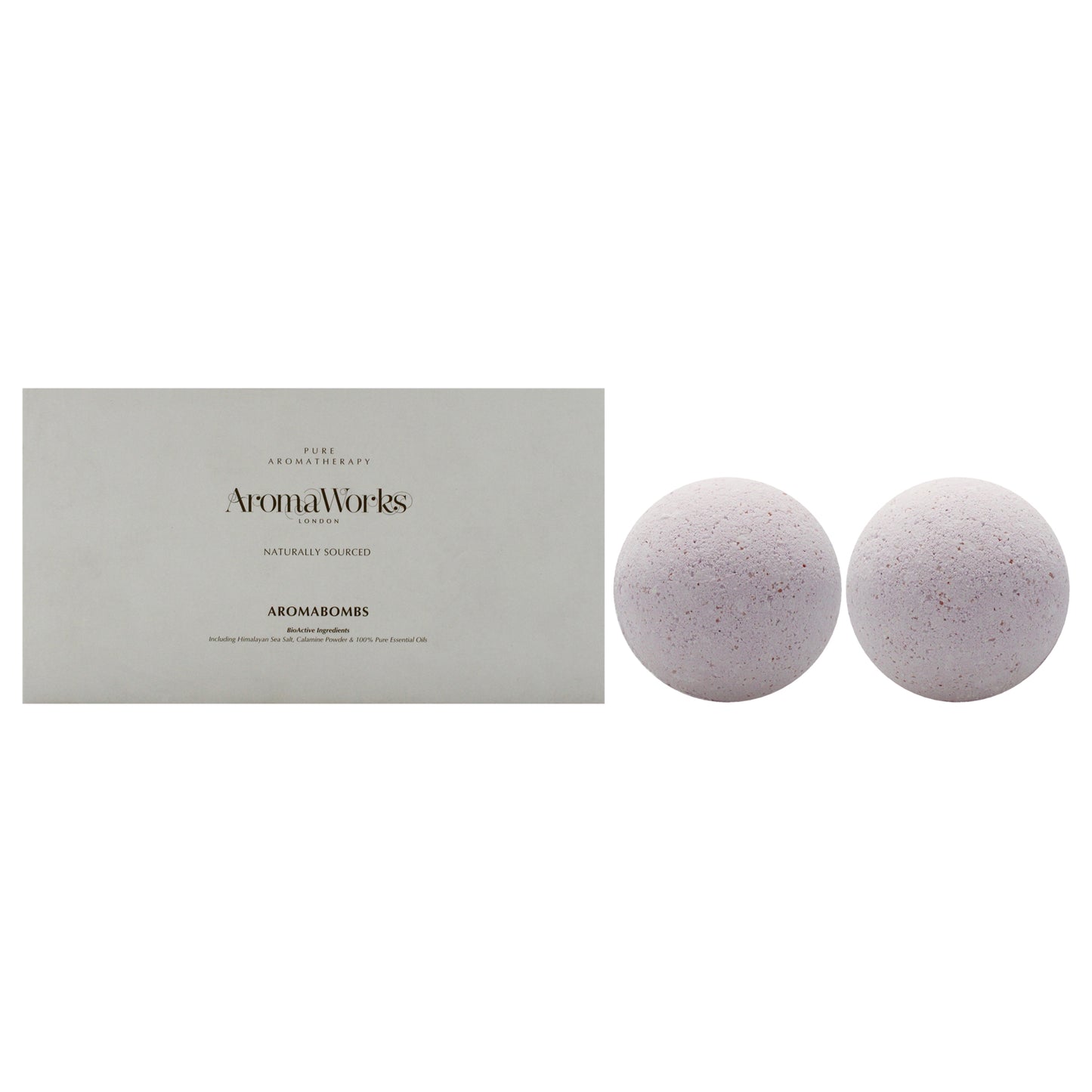 Nurture AromaBomb Duo by Aromaworks for Unisex - 2 x 8.81 oz Bath Bomb