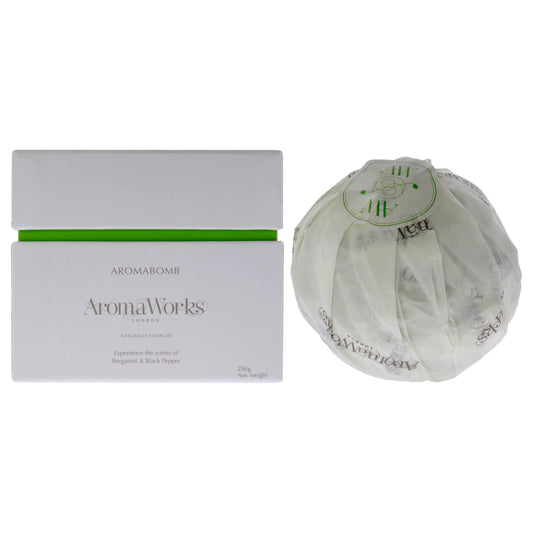Inspire AromaBomb Single by Aromaworks for Unisex - 8.81 oz Bath Bomb