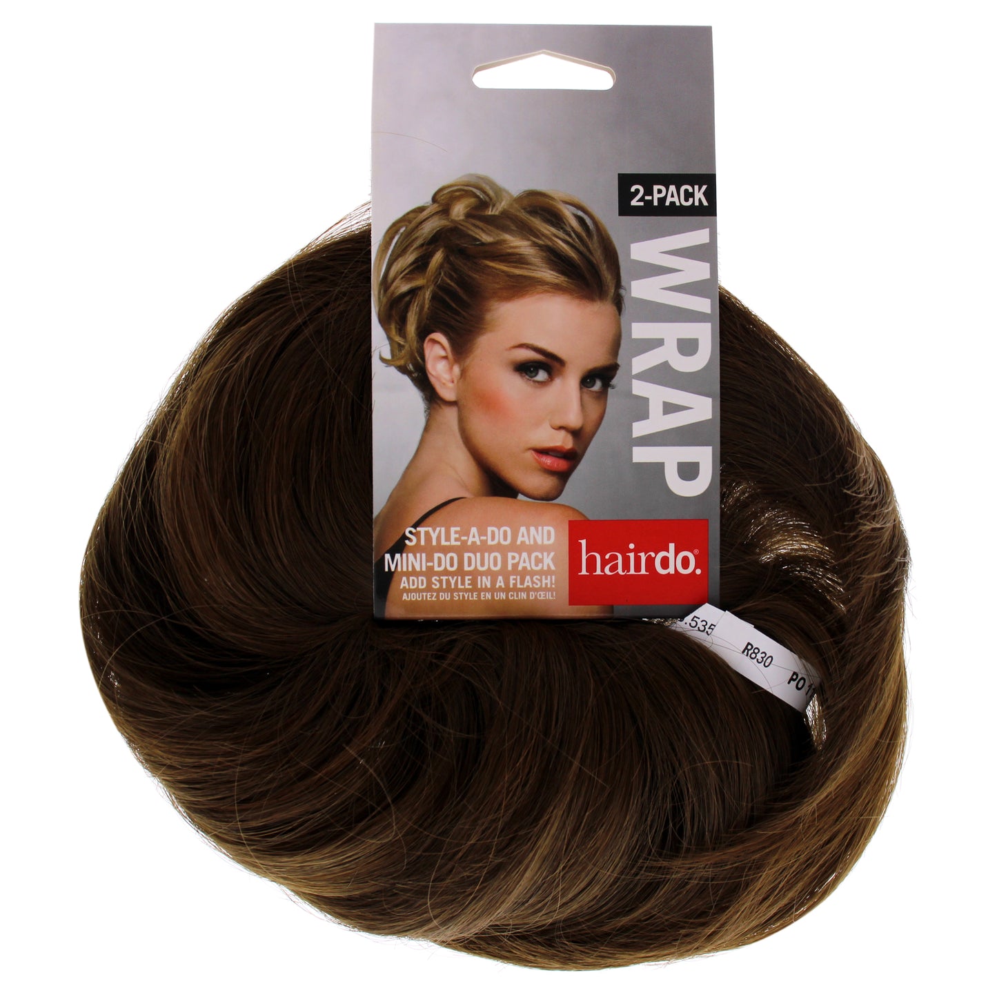Style-a-do and Mini-do Duo Pack - R830 Ginger Brown by Hairdo for Women - 2 Pc Hair Wrap