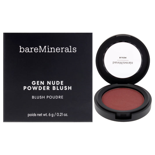 Gen Nude Powder Blush - You Had Me At Merlot by bareMinerals for Women - 0.21 oz Blush