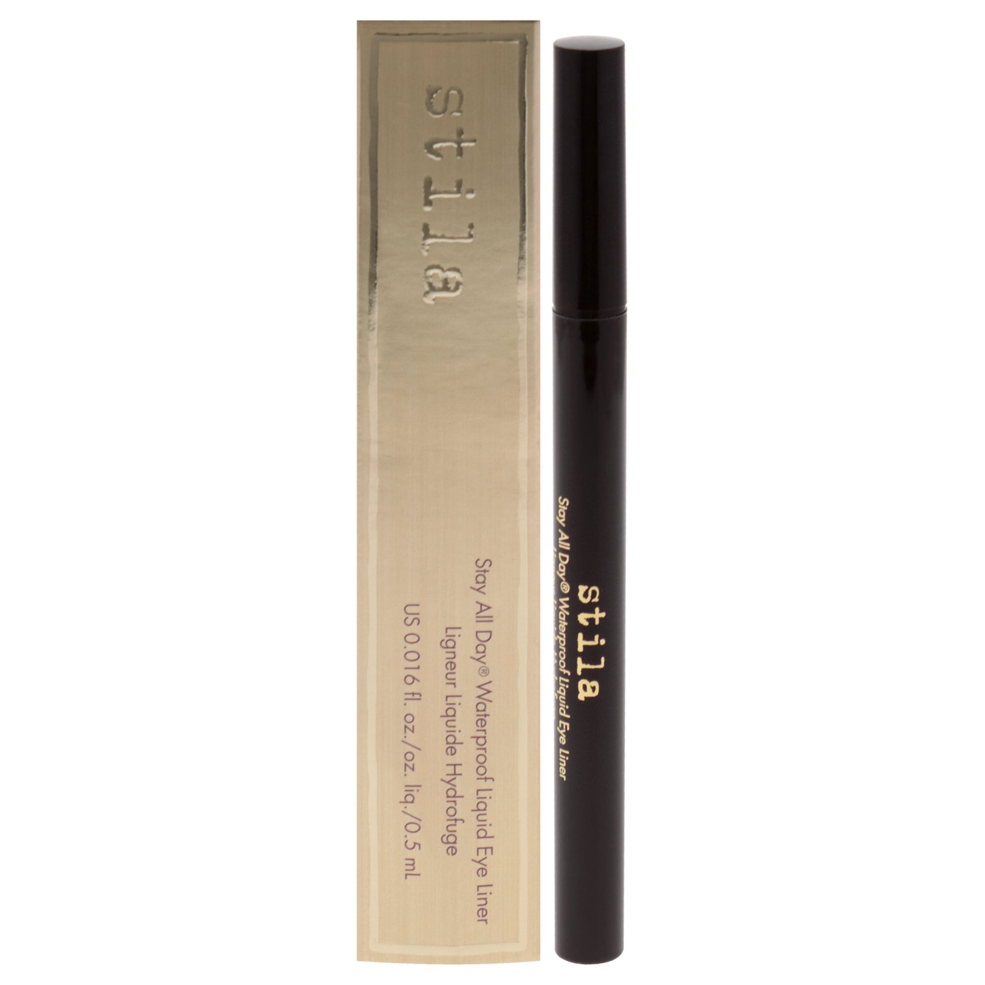 Stay All Day Waterproof Liquid Eye Liner - Intense Smoky Quartz by Stila for Women - 0.016 oz Eyeliner