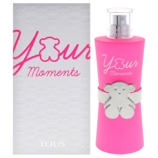 Your Moments by Tous for Women - 3 oz EDT Spray