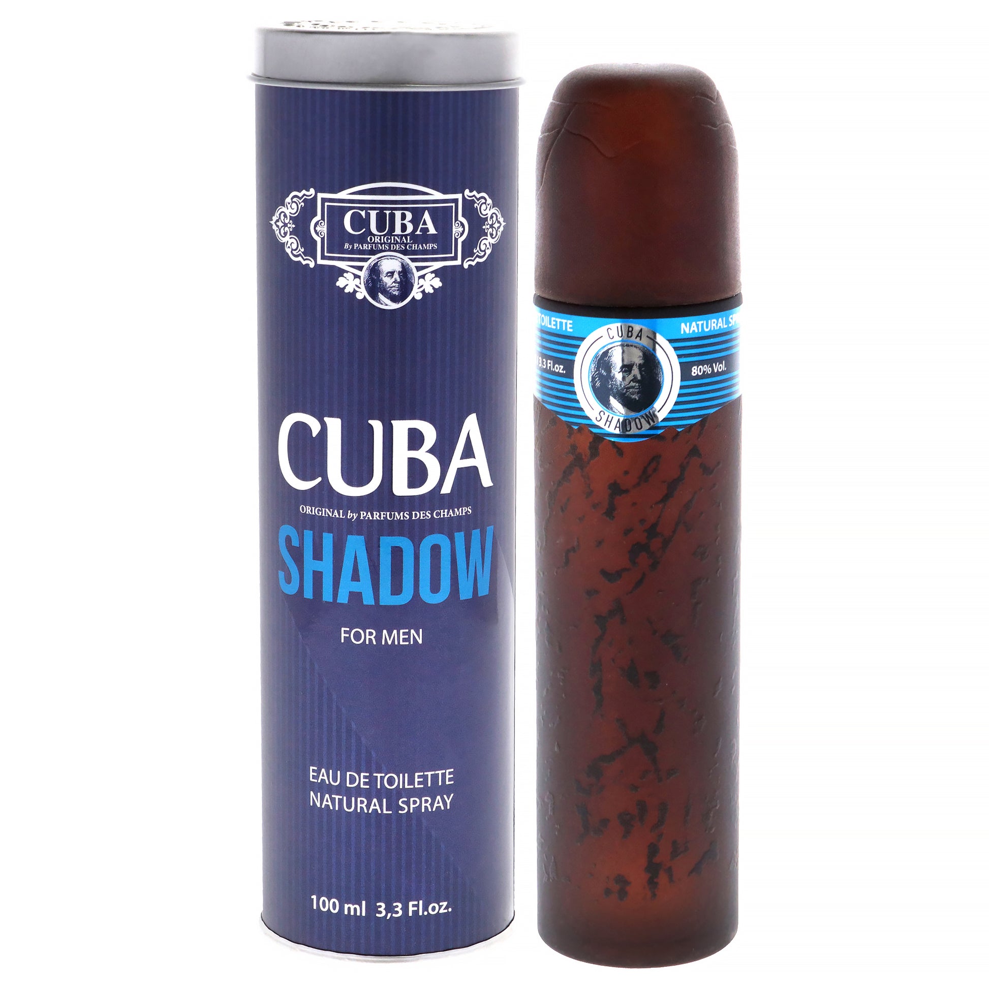 Cuba Shadow by Cuba for Men - 3.3 oz EDT Spray