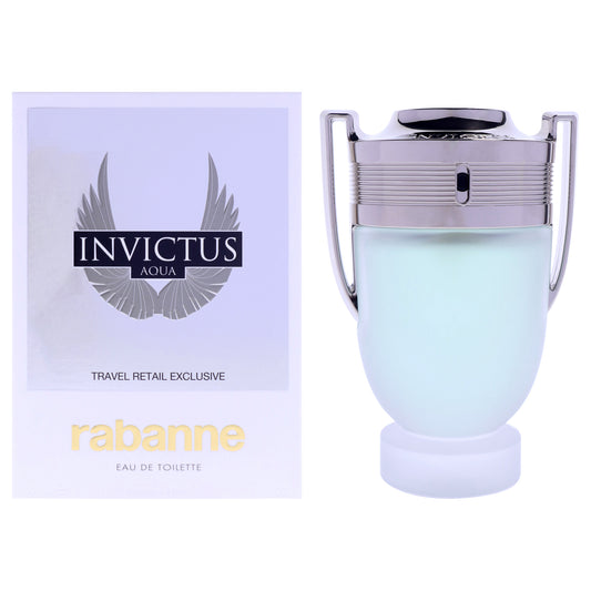 Invictus Aqua by Paco Rabanne for Men - 3.4 oz EDT Spray