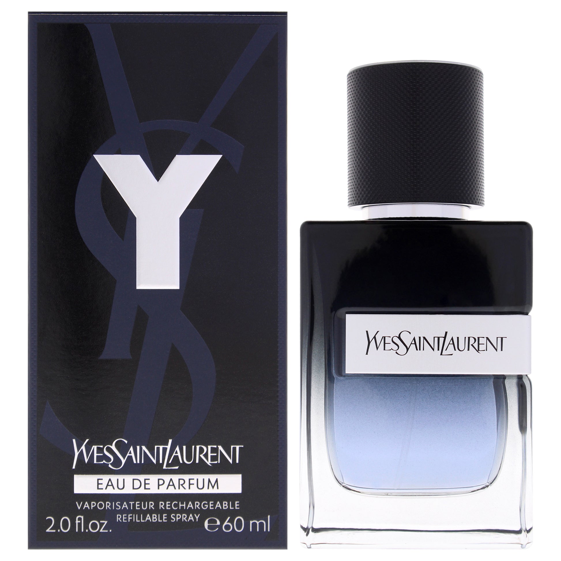 Y by Yves Saint Laurent for Men - 2 oz EDP Spray (Refillable)