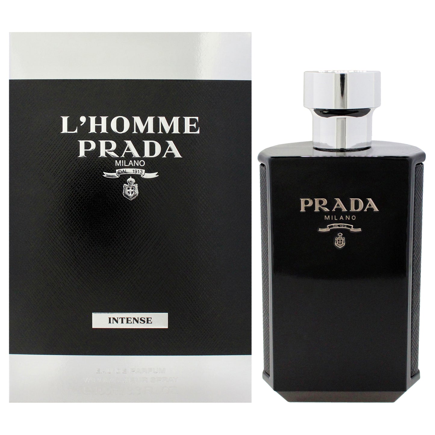 LHomme Intense by Prada for Men - 3.3 oz EDP Spray
