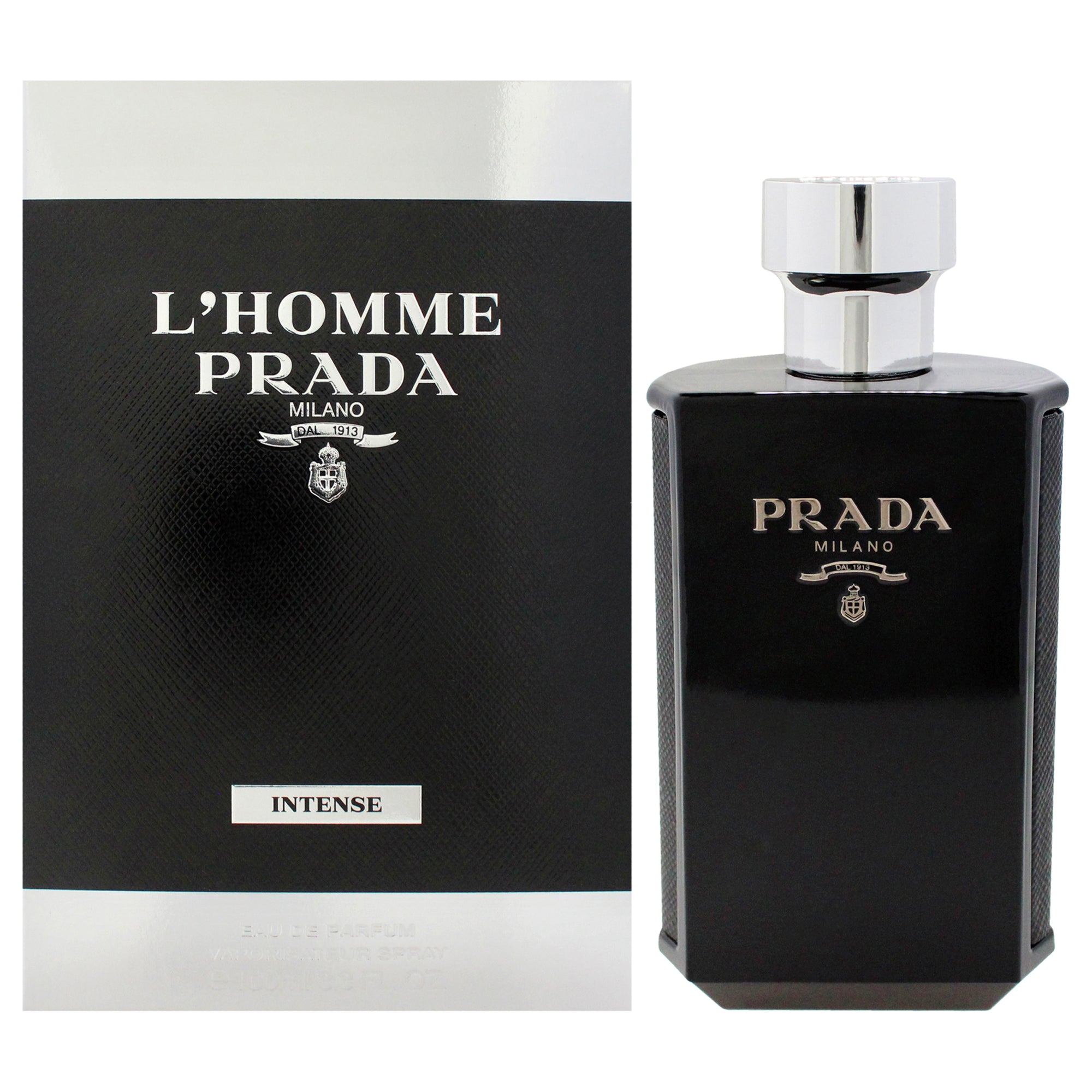 LHomme Intense by Prada for Men - 3.3 oz EDP Spray