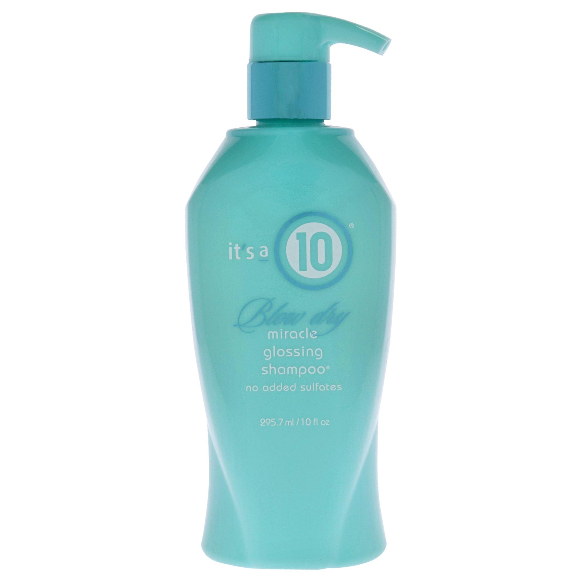 Miracle Blow Dry Glossing Shampoo by Its A 10 for Unisex - 10 oz Shampoo