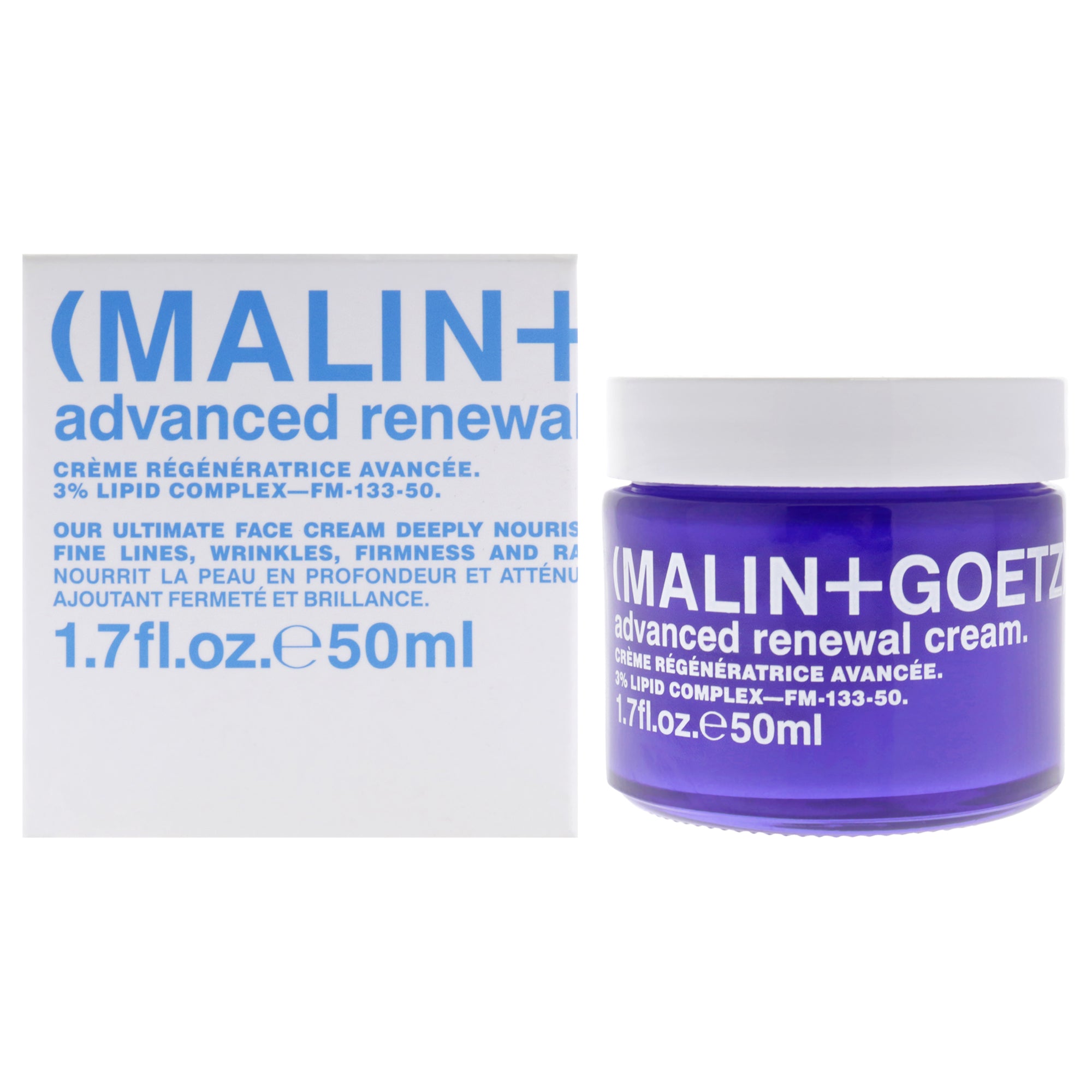 Advanced Renewal Cream by Malin + Goetz for Women - 1.7 oz Cream