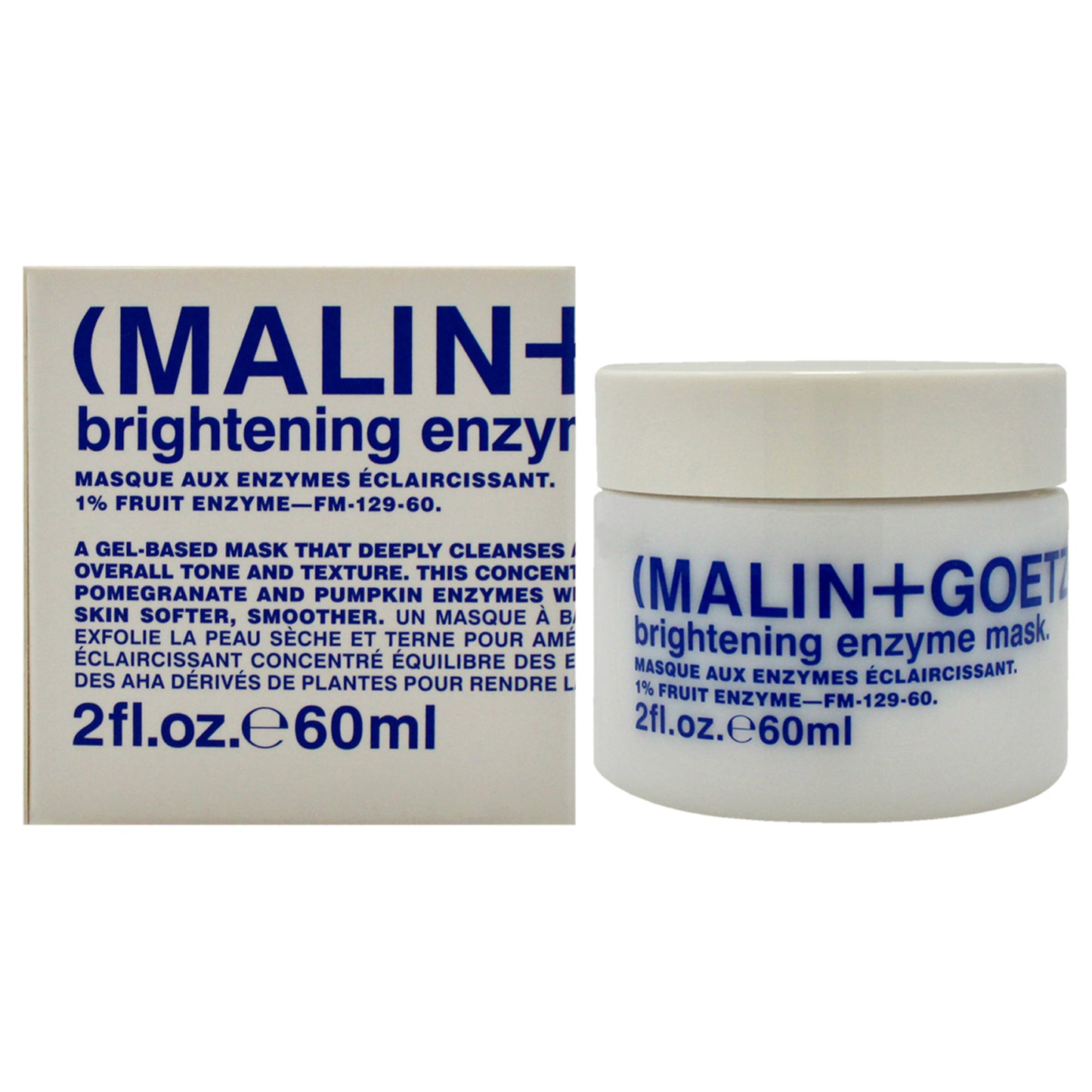 Brightening Enzyme Mask by Malin + Goetz for Unisex - 2 oz Mask