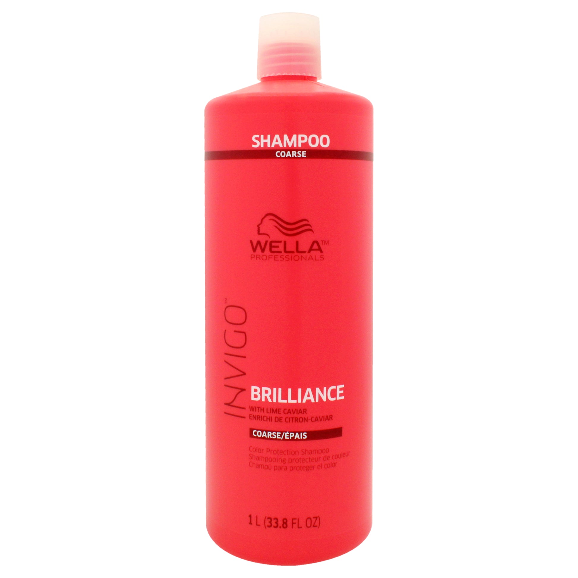 Invigo Brilliance Shampoo For Coarse Hair by Wella for Unisex - 33.8 oz Shampoo