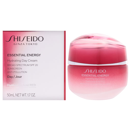 Essential Energy Hydrating Day Cream SPF 20 by Shiseido for Women - 1.7 oz Cream