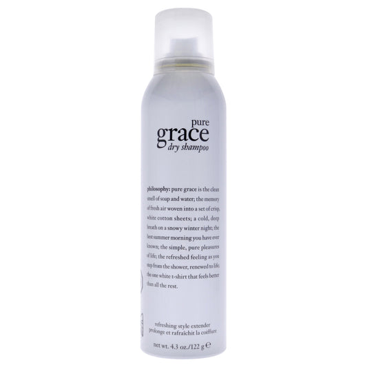 Pure Grace Dry Shampoo by Philosophy for Unisex - 4.3 oz Dry Shampoo