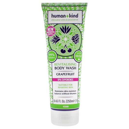 Revitalizing Body Wash - Grapefruit by Human+Kind for Unisex - 8.45 oz Body Wash