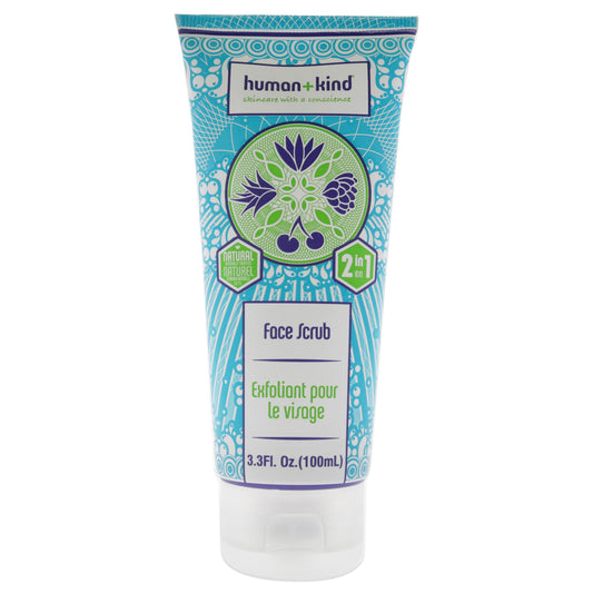 Face Scrub by Human+Kind for Unisex - 3.3 oz Scrub