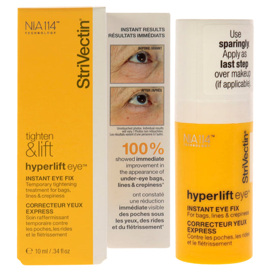 Hyperlift Eye Instant Eye Fix by Strivectin for Unisex - 0.34 oz Treatment