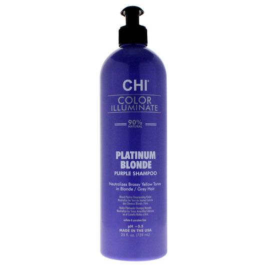 Ionic Color Illuminate Shampoo - Platinum Blonde 25 oz Shampoo