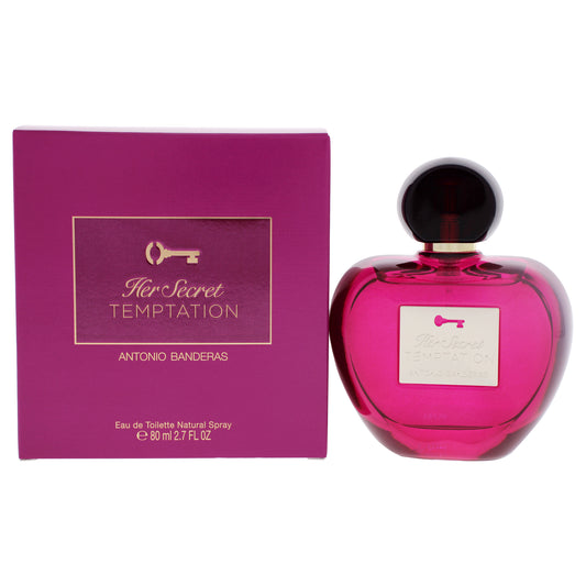 Her Secret Temptation by Antonio Banderas for Women - 2.7 oz EDT Spray