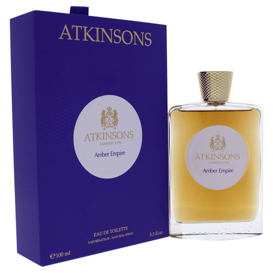 Amber Empire by Atkinsons for Women - 3.3 oz EDT Spray