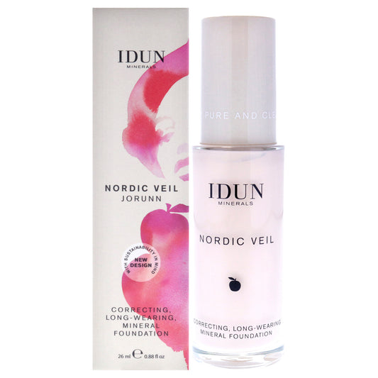 Nordic Veil Foundation - 301 Jorunn by Idun Minerals for Women - 0.88 oz Foundation