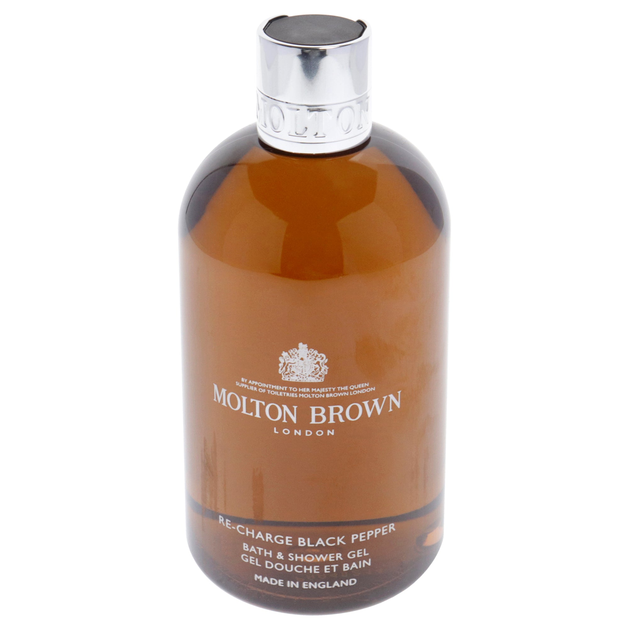 Bath and Shower Gel - Re-charge Black Pepper by Molton Brown for Men - 10 oz Shower Gel