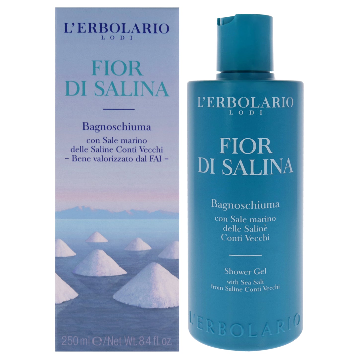 Shower Gel - Fior Di Salina 8.4 oz Shower Gel