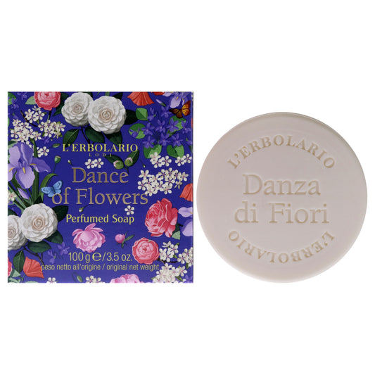 Perfumed Bar Soap - Dance of Flower by LErbolario for Unisex - 3.5 oz Soap
