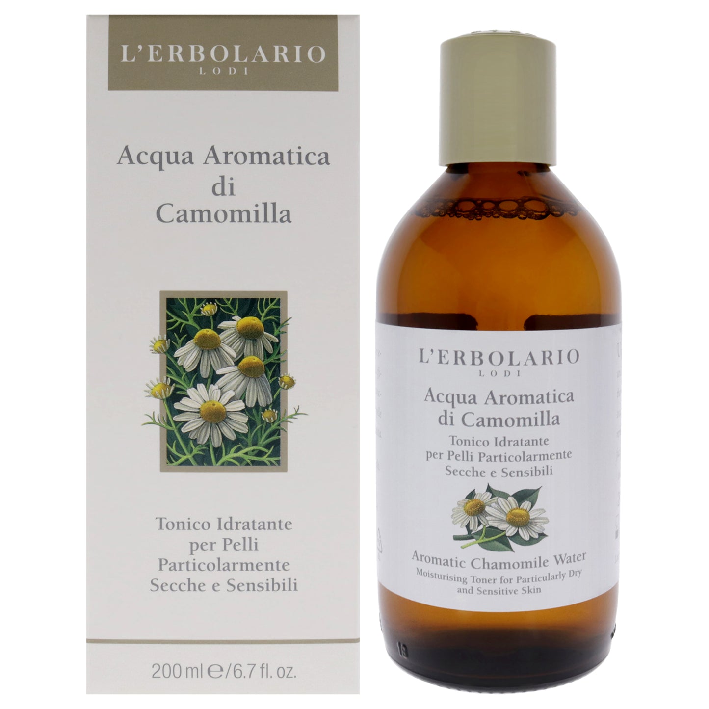Aromatic Chamomile Water by LErbolario for Women - 6.7 oz Toner