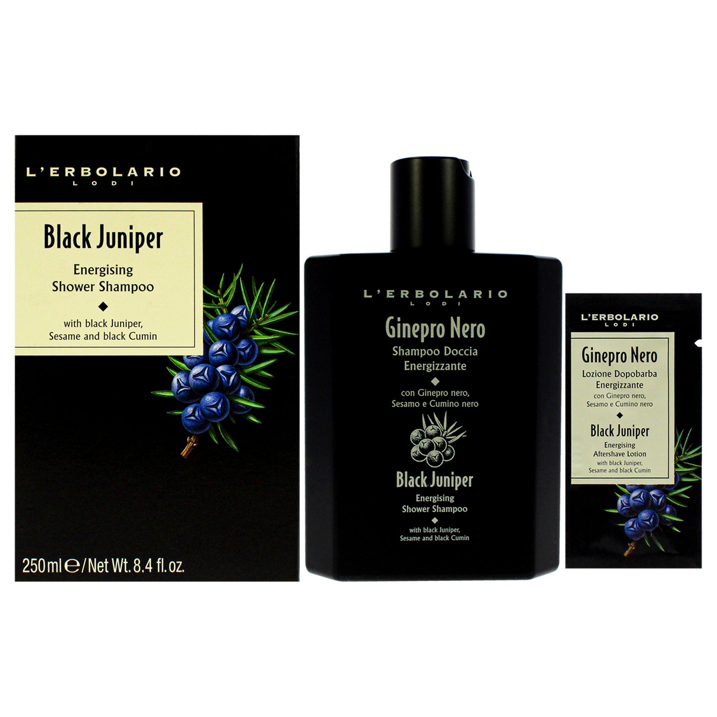 Energising Shower Shampoo - Black Juniper 8.4 oz Shampoo
