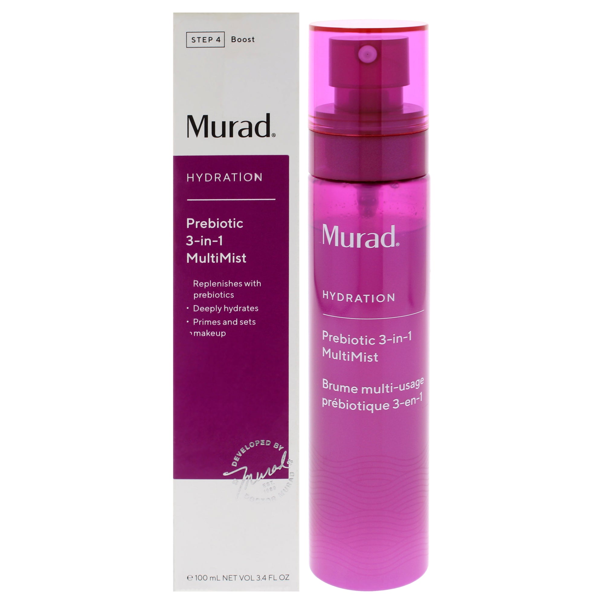 Prebiotic 3-In-1 Multi-Mist by Murad for Unisex - 3.4 oz Mist