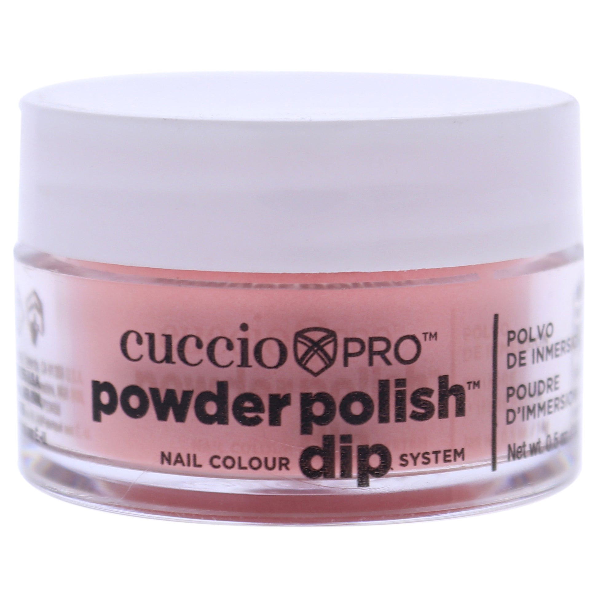 Pro Powder Polish Nail Colour Dip System - Pastel Peach by Cuccio Colour for Women - 0.5 oz Nail Powder