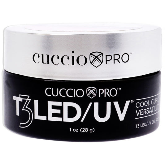 T3 Cool Cure Versatility Gel - Barbie Glitter by Cuccio Pro for Women - 1 oz Nail Gel