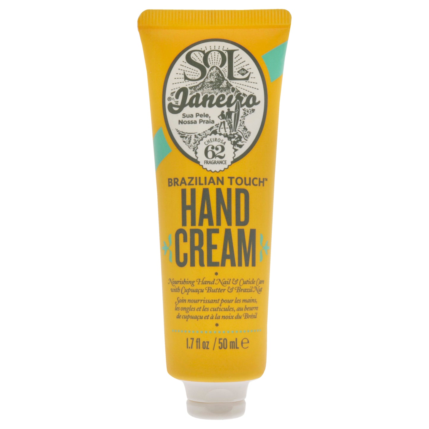 Brazilian Touch Hand Cream by Sol de Janeiro for Unisex - 1.7 oz Cream